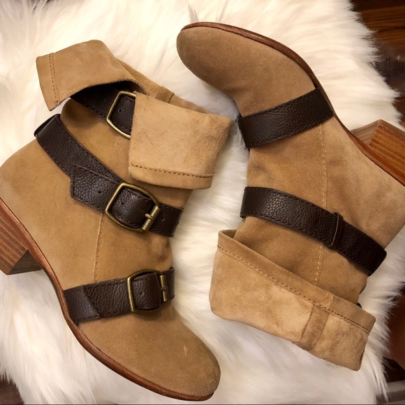 Modern Vintage Genuine Leather Ankle Boots - Size 36 (5.5-6) - Picture 3 of 8